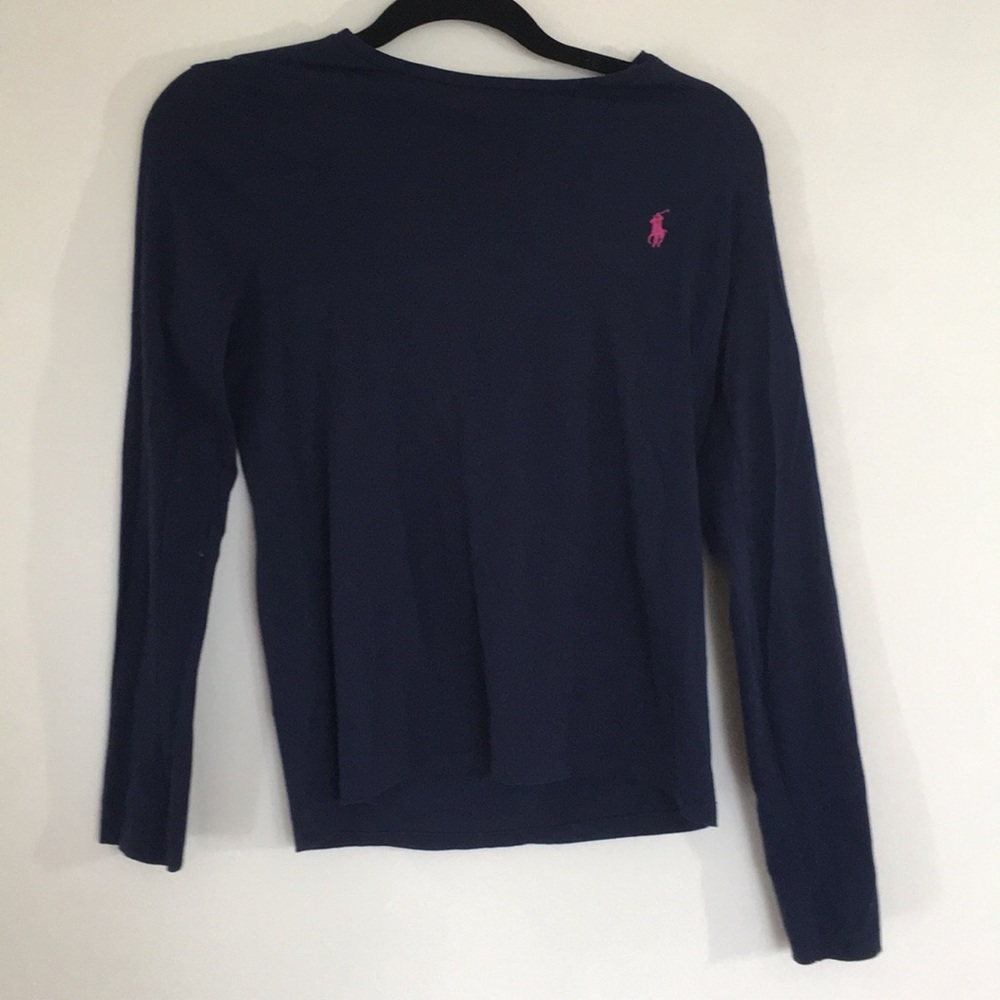 Ralph Lauren Blue Long Sleeve Tee